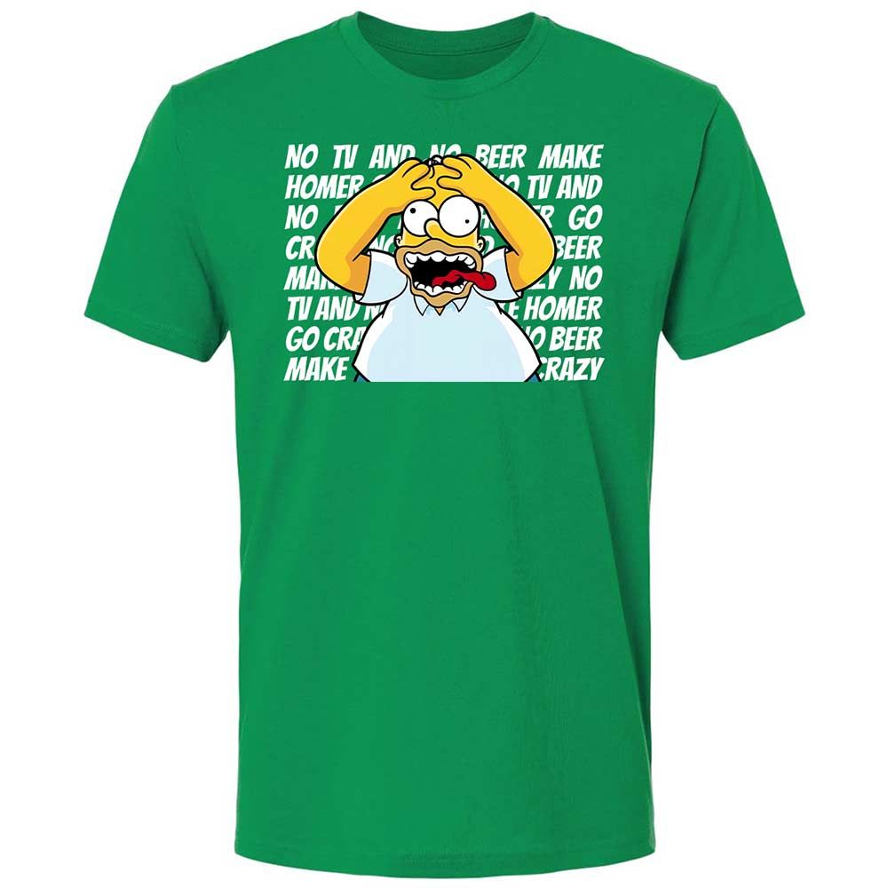 No TV and No Beer Make Homer Go Crazy - Kelly Green - 13