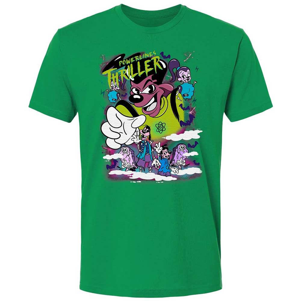 Vintage Pop Cartoon Horror Mashup - Kelly Green - 13