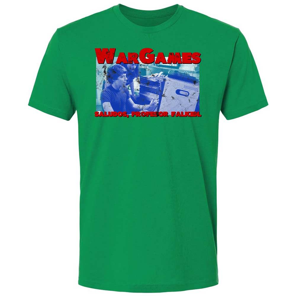 Greetings, Professor Falken - Kelly Green - 13