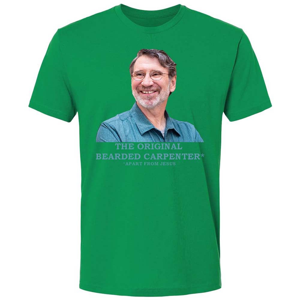 The Original Bearded Carpenter - Kelly Green - 13