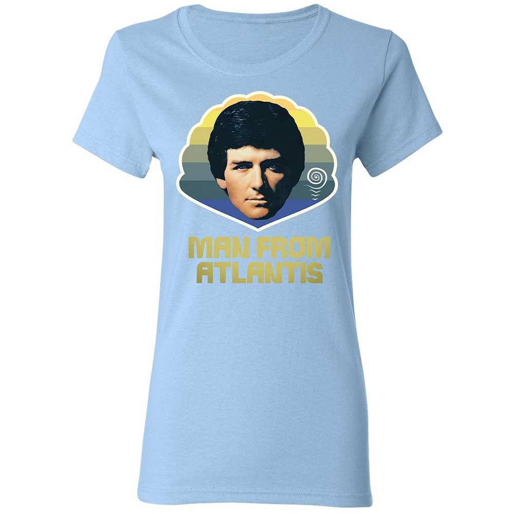 Women's T-Shirt - 4ZAK7XF5 - Light Blue - 13
