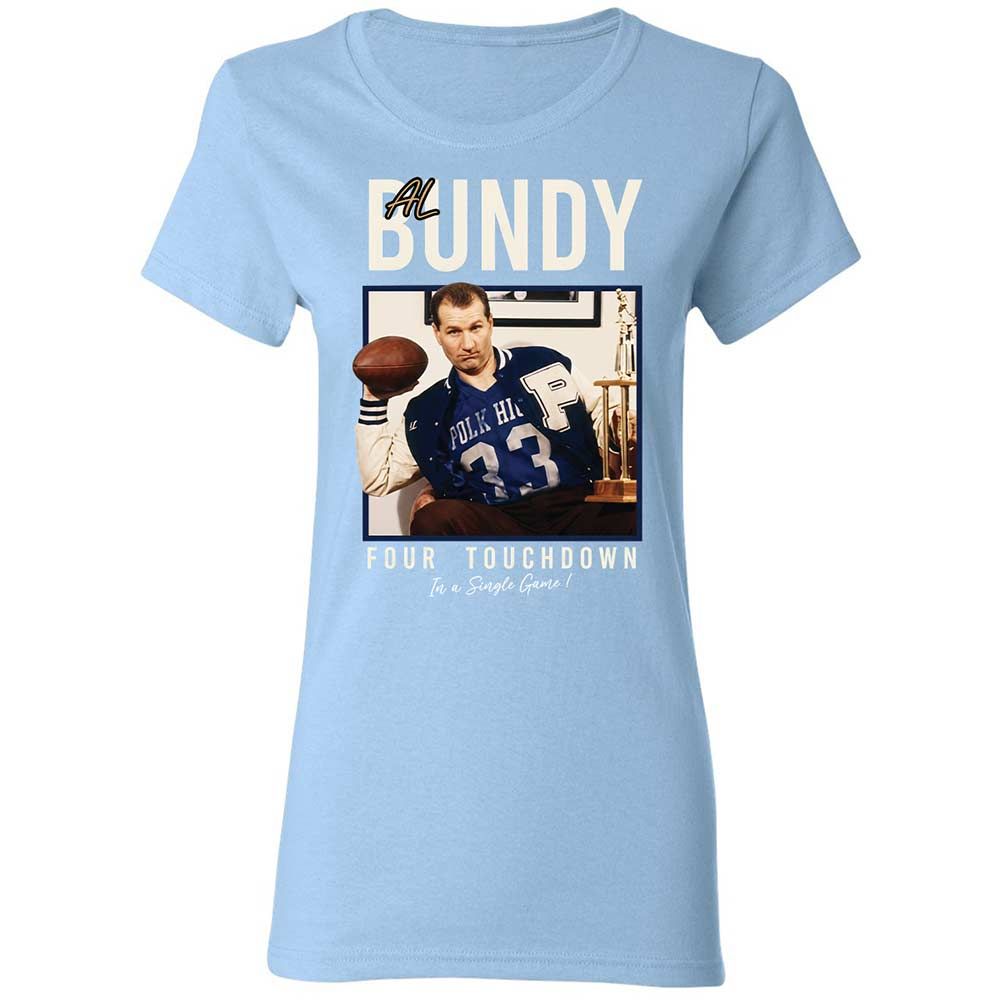 Women's T-Shirt - ZCJWZXF2 - Light Blue - 13