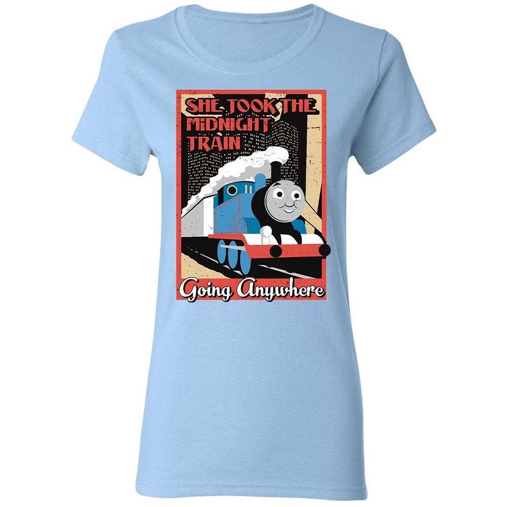 Women's T-Shirt - MSQ67Y5F - Light Blue - 13