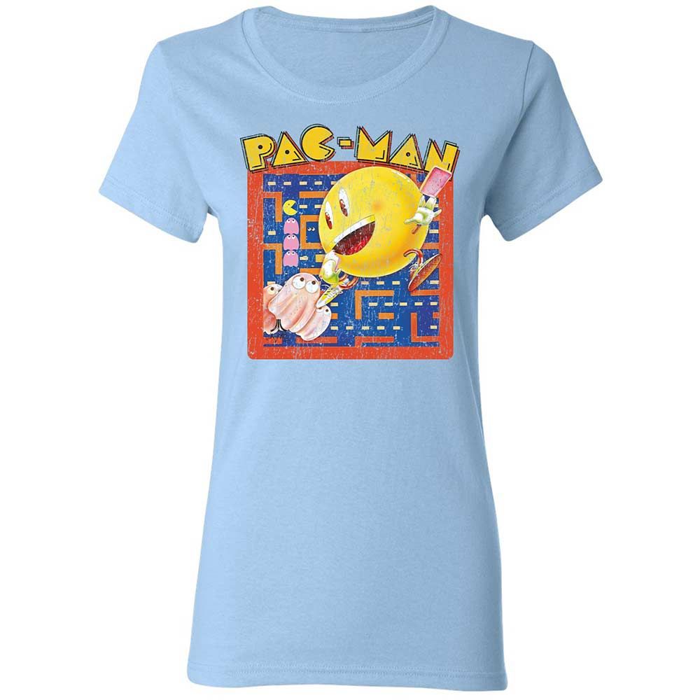 Women's T-Shirt - 7LC6FZKV - Light Blue - 13