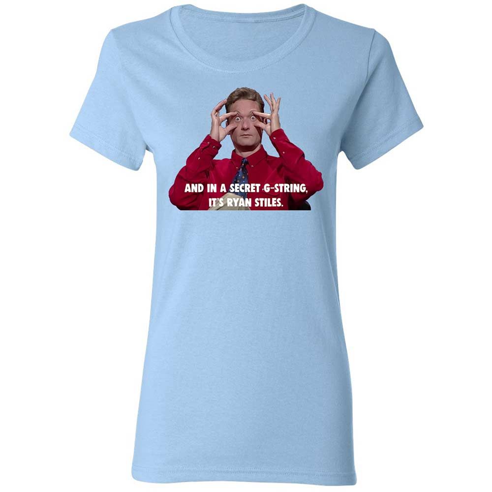 Women's T-Shirt - 5E8LN8MM - Light Blue - 13