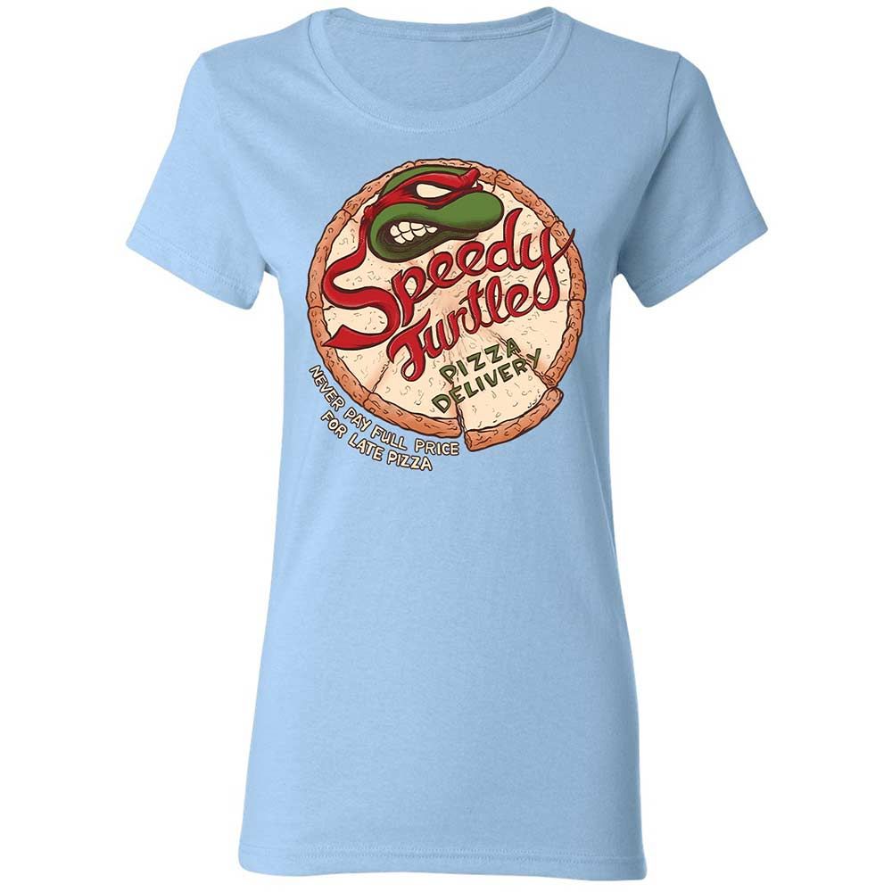 Women's T-Shirt - WNQY73Z5 - Light Blue - 13
