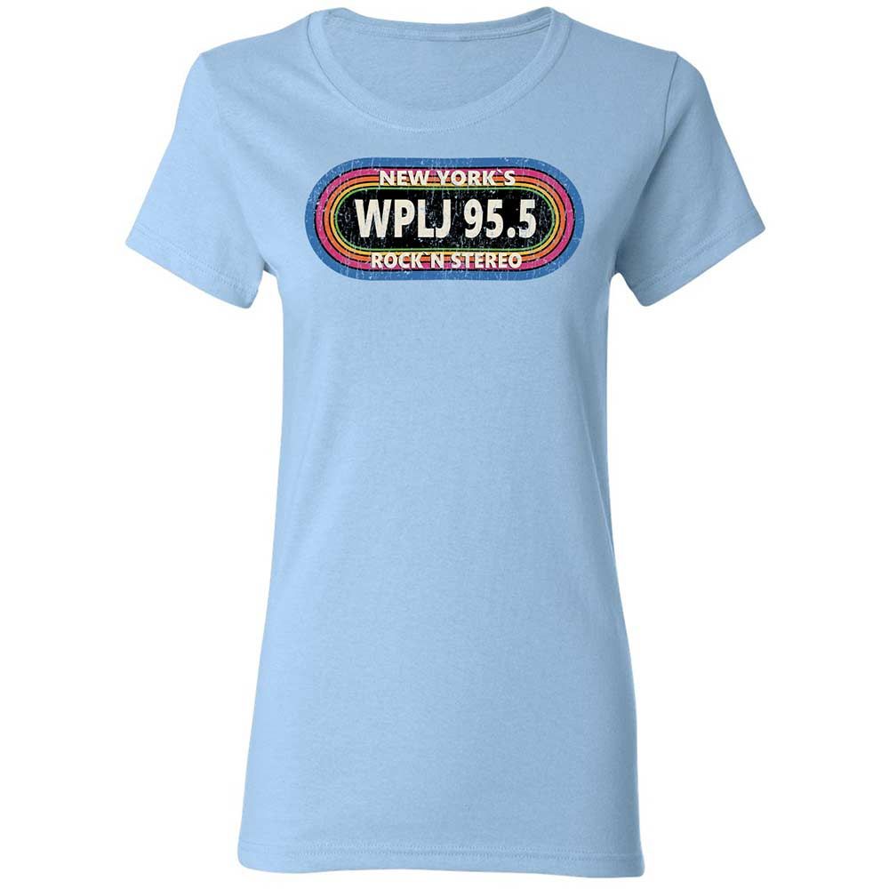 Women's T-Shirt - 94FX4R1Q - Light Blue - 13