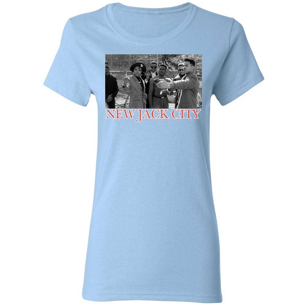 Women's T-Shirt - 12LJBNB3 - Light Blue - 13