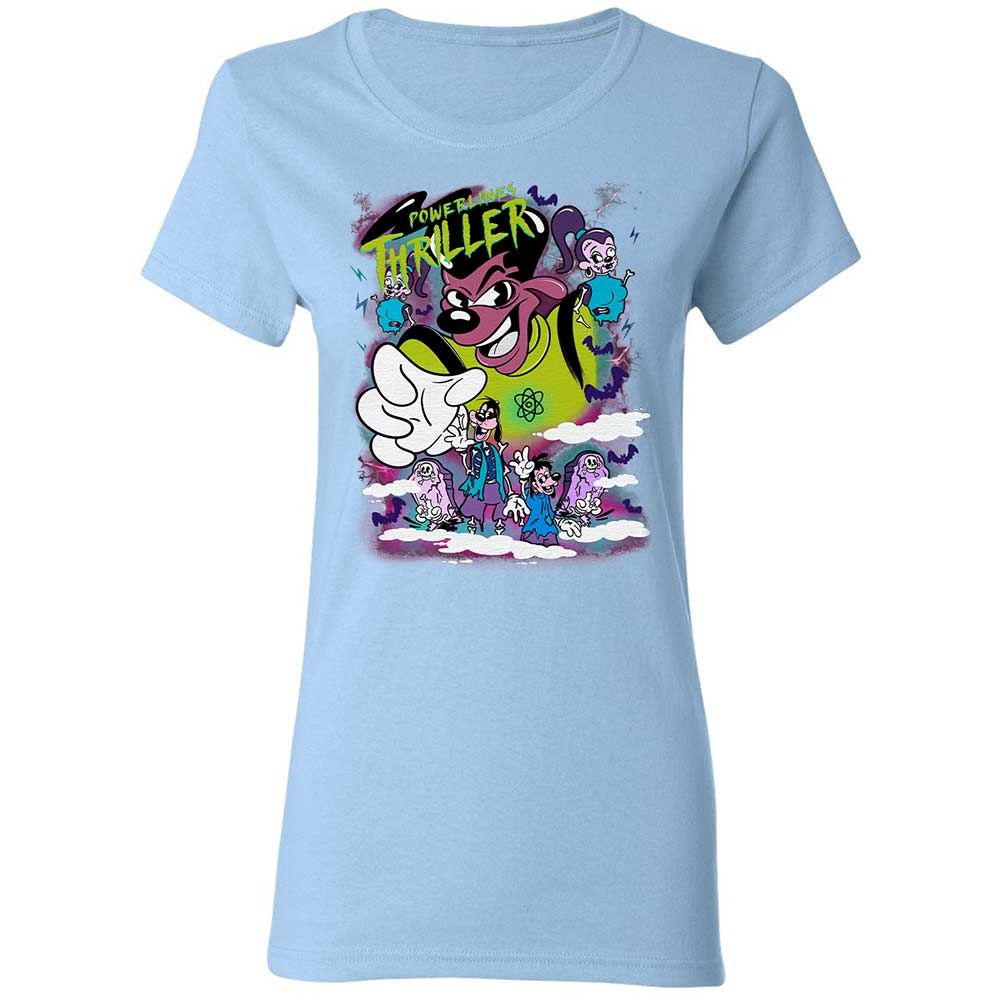 Vintage Pop Cartoon Horror Mashup - Light Blue - 13