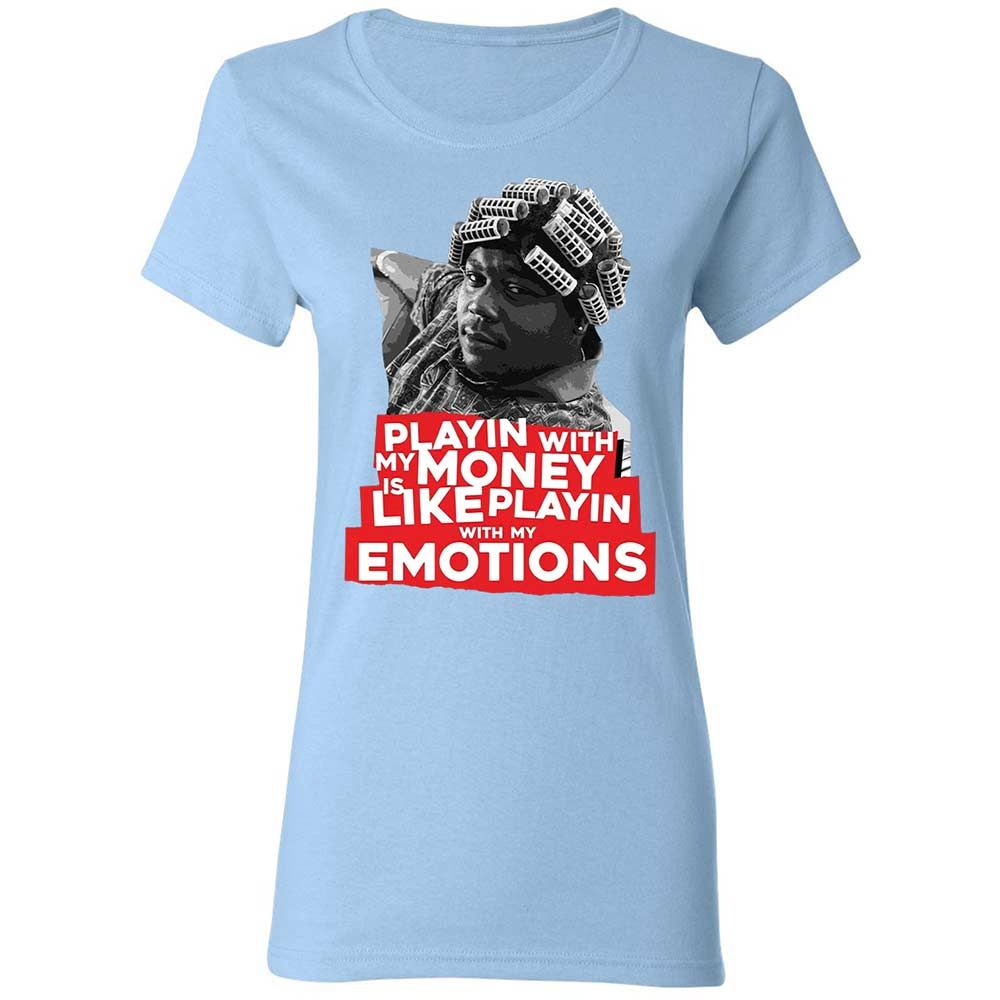 Women's T-Shirt - TA96QLQF - Light Blue - 13