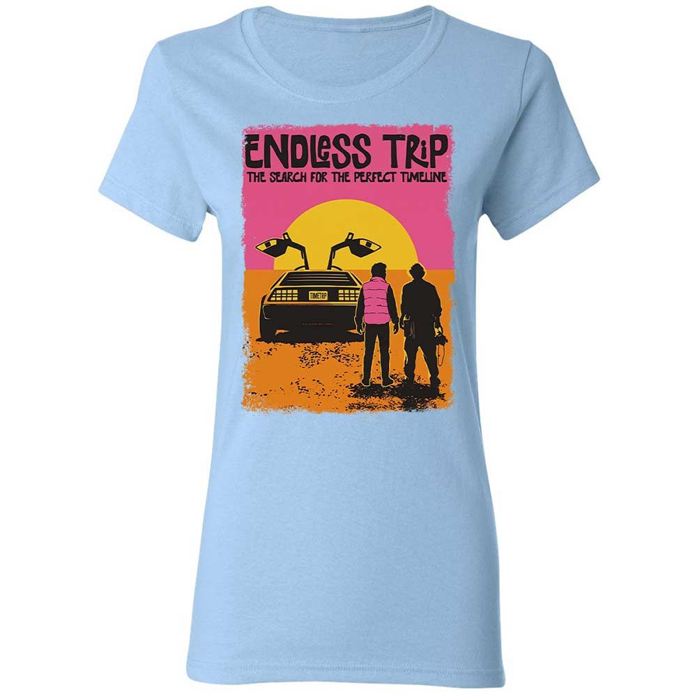Women's T-Shirt - D1DH8KN8 - Light Blue - 13