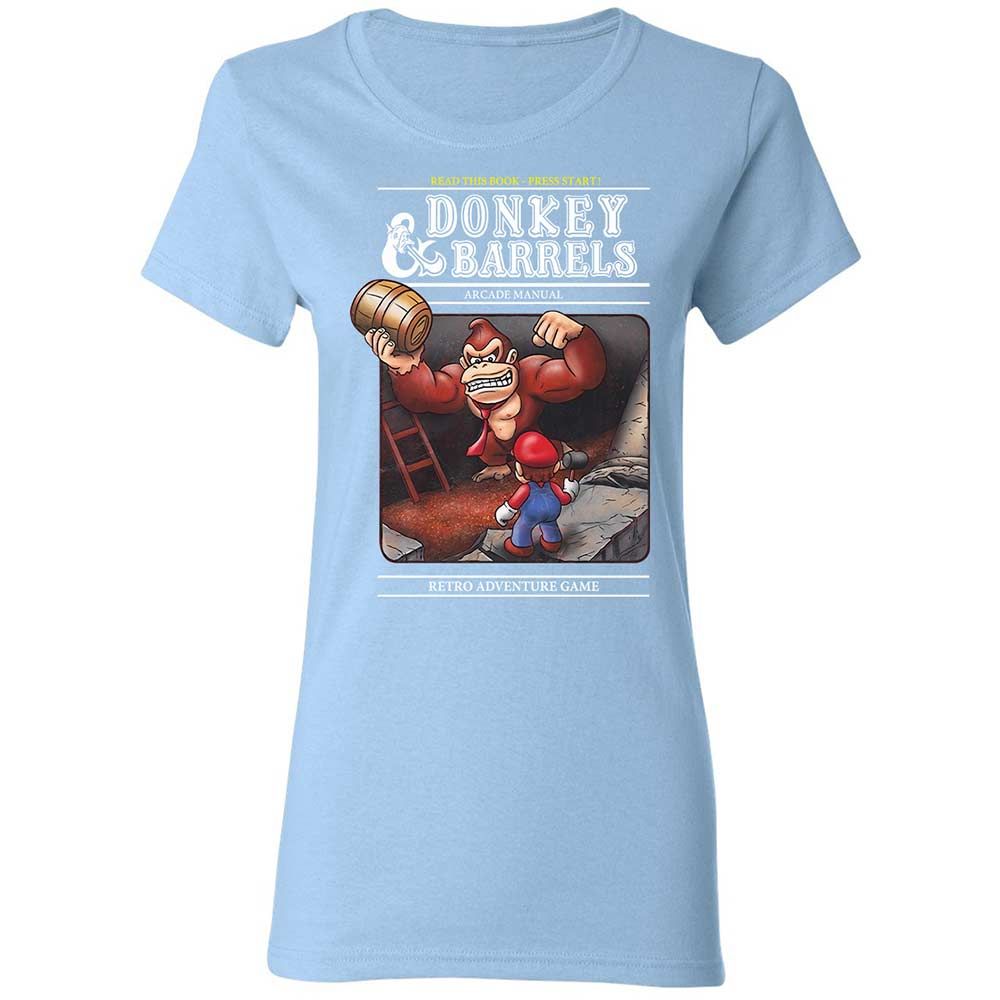Women's T-Shirt - D4Z3PTW5 - Light Blue - 13