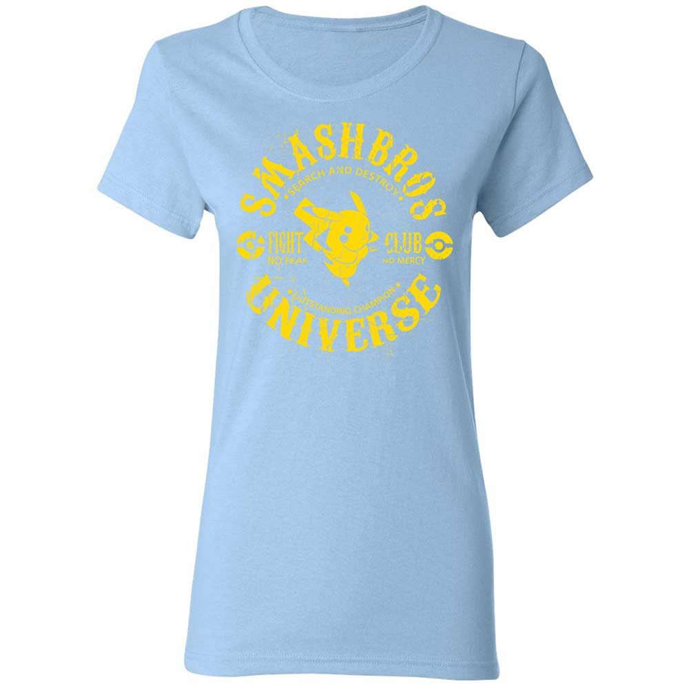 Women's T-Shirt - LWZW9N8Q - Light Blue - 13
