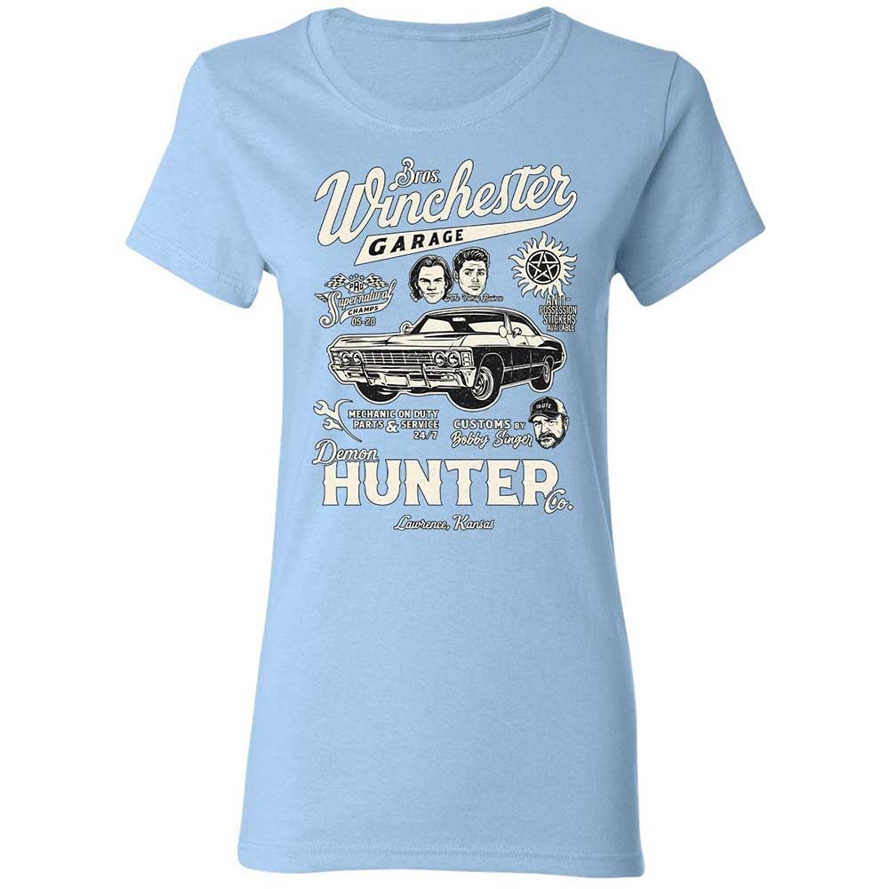 Women's T-Shirt - P15HFVAS - Light Blue - 13