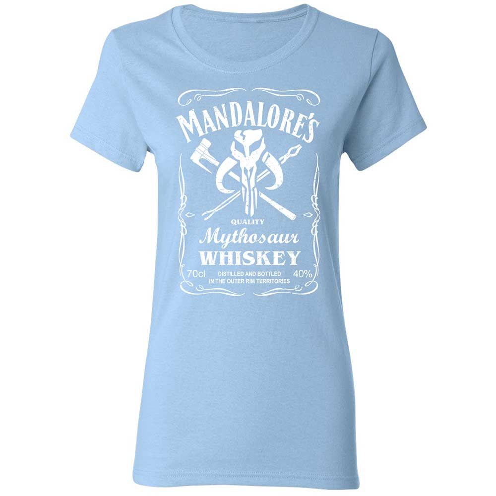 Women's T-Shirt - DAP5YZLQ - Light Blue - 13