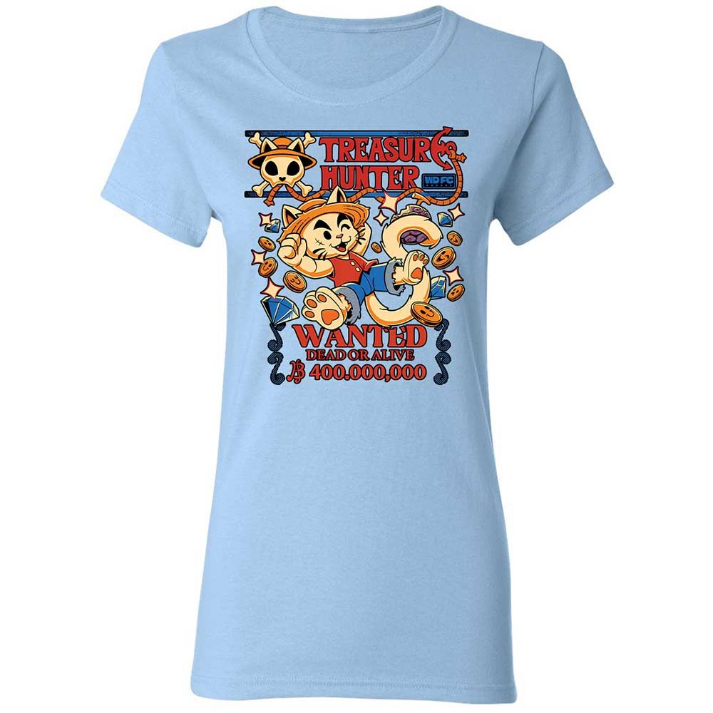 Women's T-Shirt - D2Q117WQ - Light Blue - 13