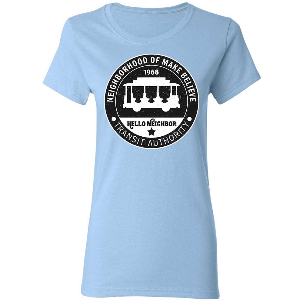Women's T-Shirt - ZQG5CH2S - Light Blue - 13