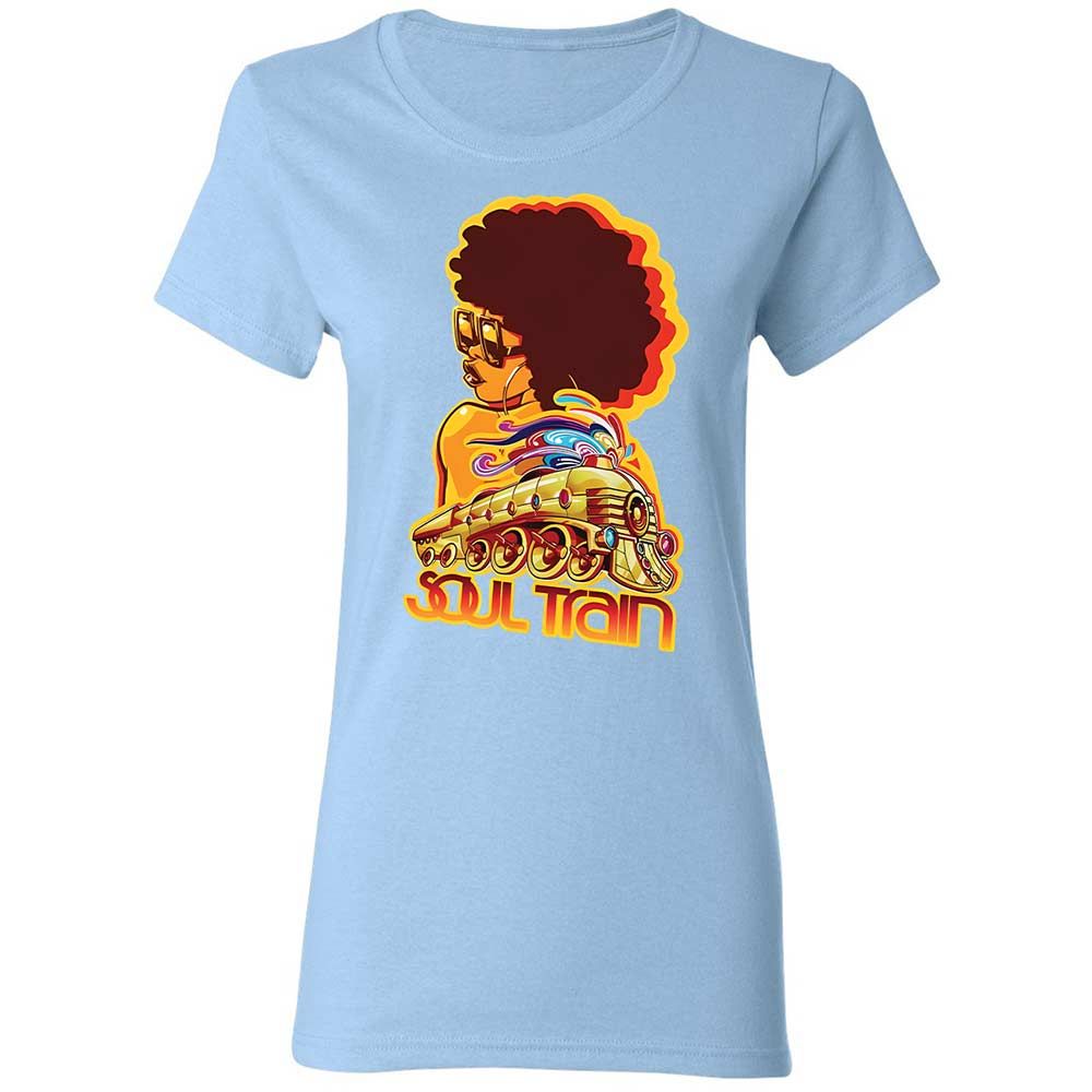 Women's T-Shirt - CNN6UYBH - Light Blue - 13