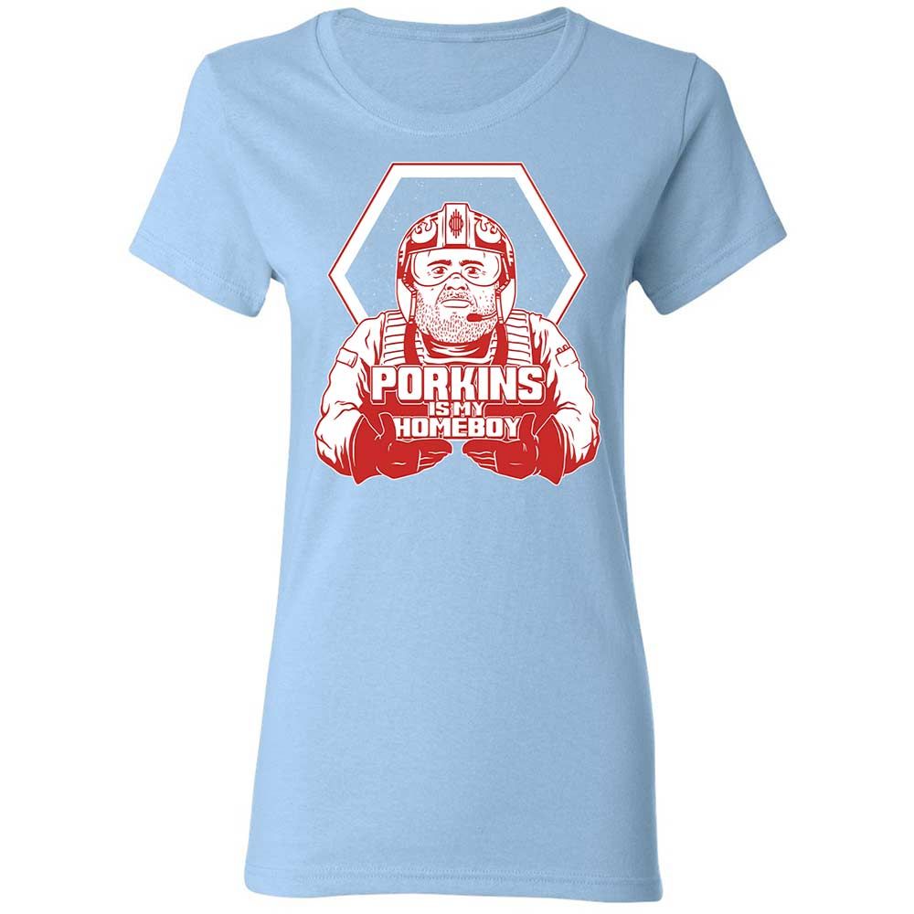 Porkins Is My Homeboy - Light Blue - 13