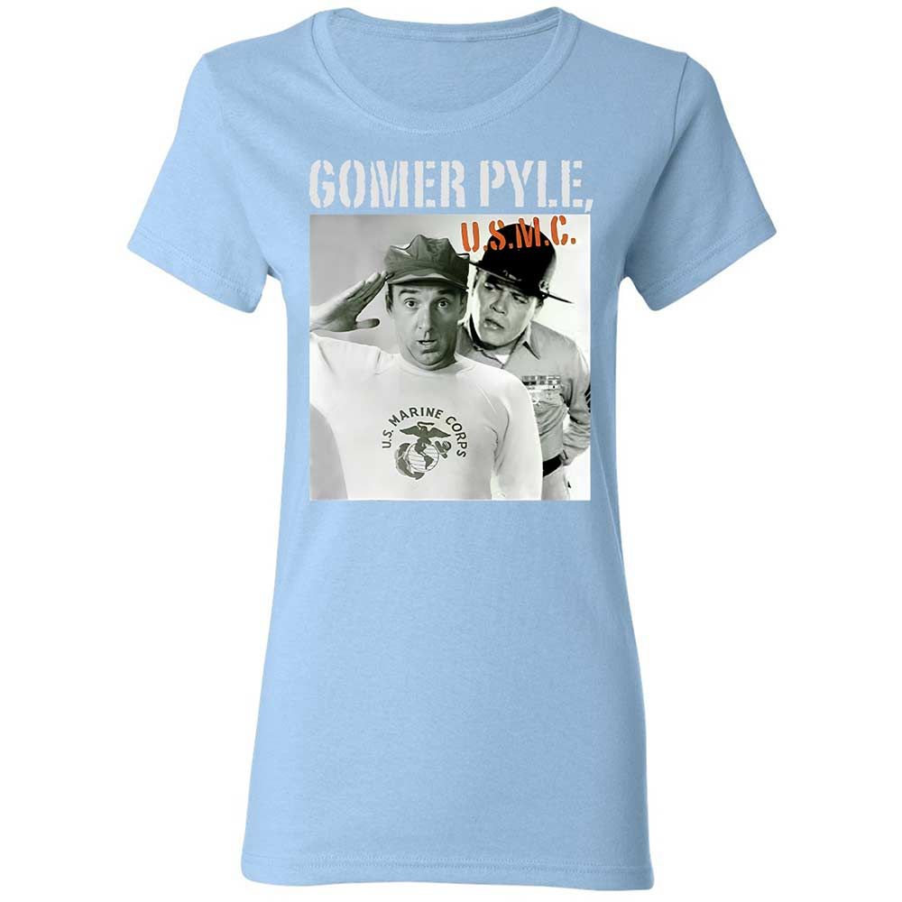 Women's T-Shirt - UU2BJVSV - Light Blue - 13