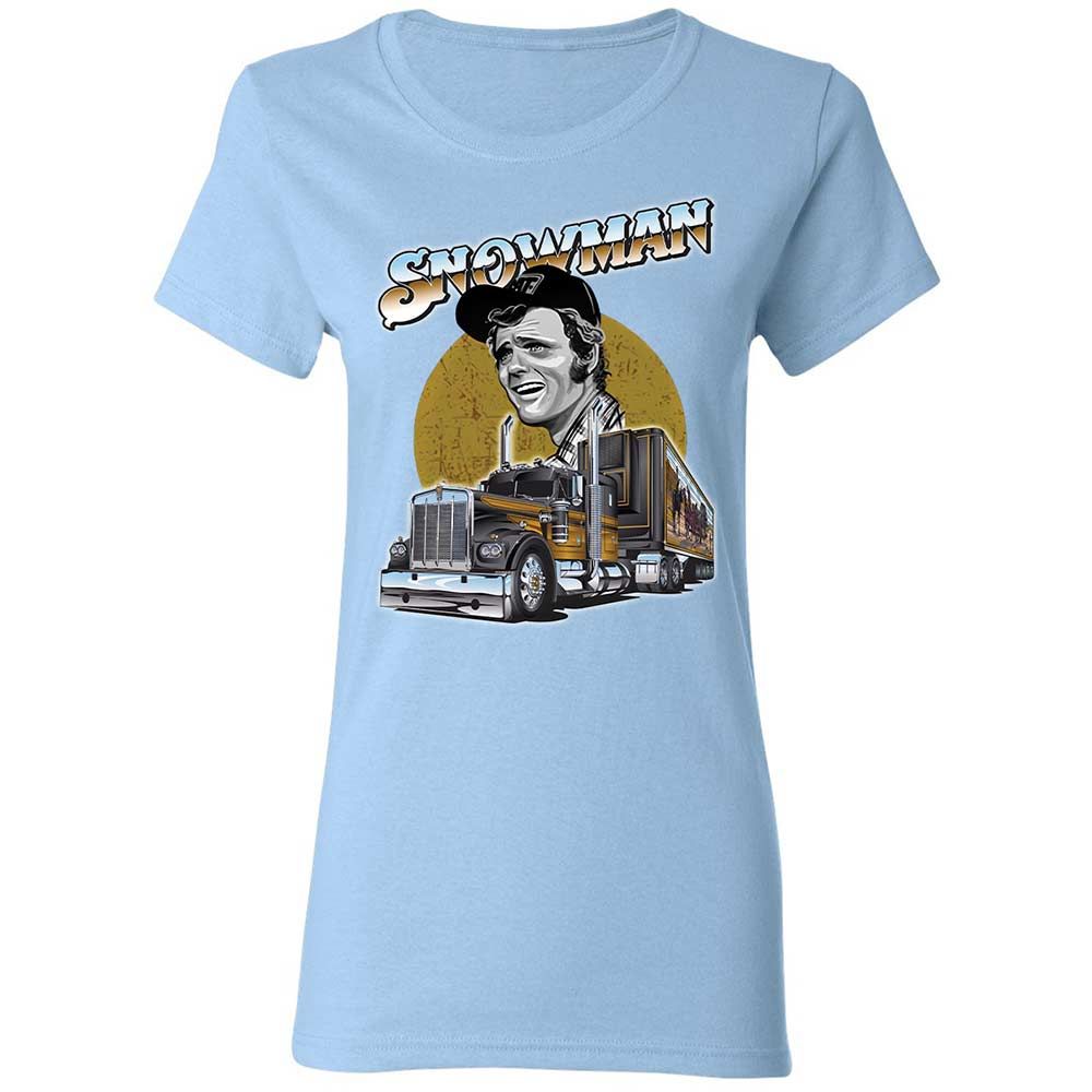Women's T-Shirt - FQVZNLKM - Light Blue - 13