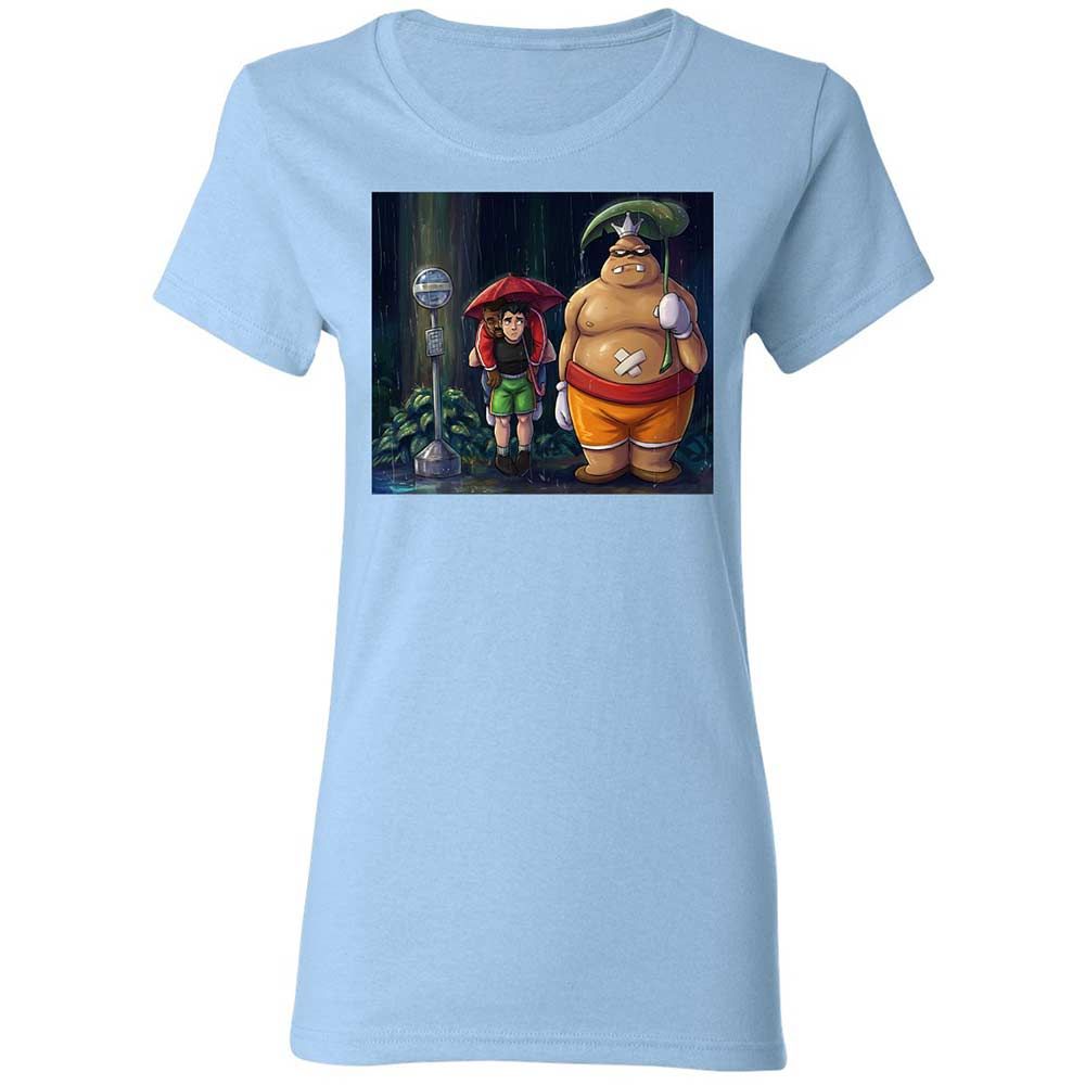 Women's T-Shirt - LJ9833HR - Light Blue - 13