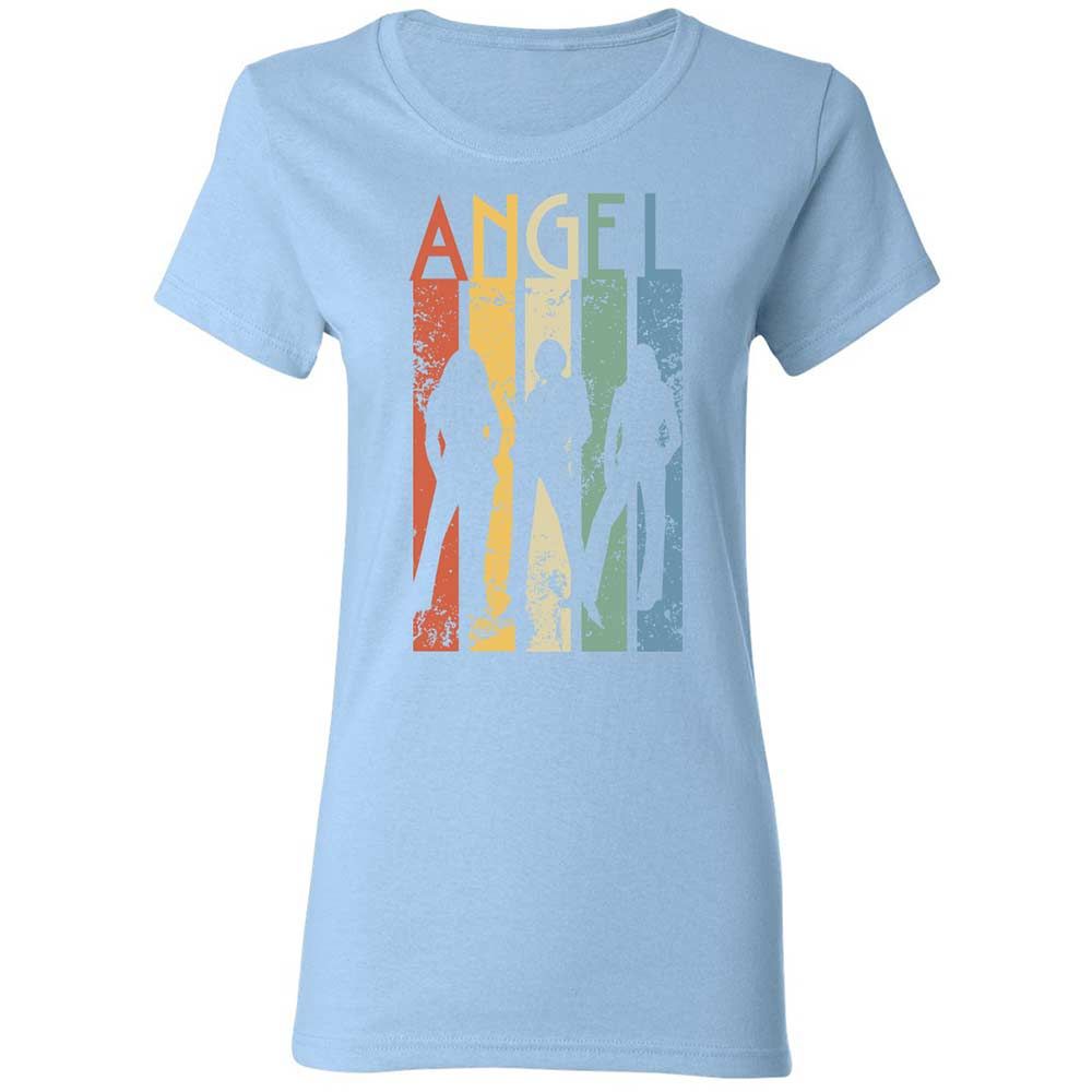 Women's T-Shirt - P69E6LC5 - Light Blue - 13