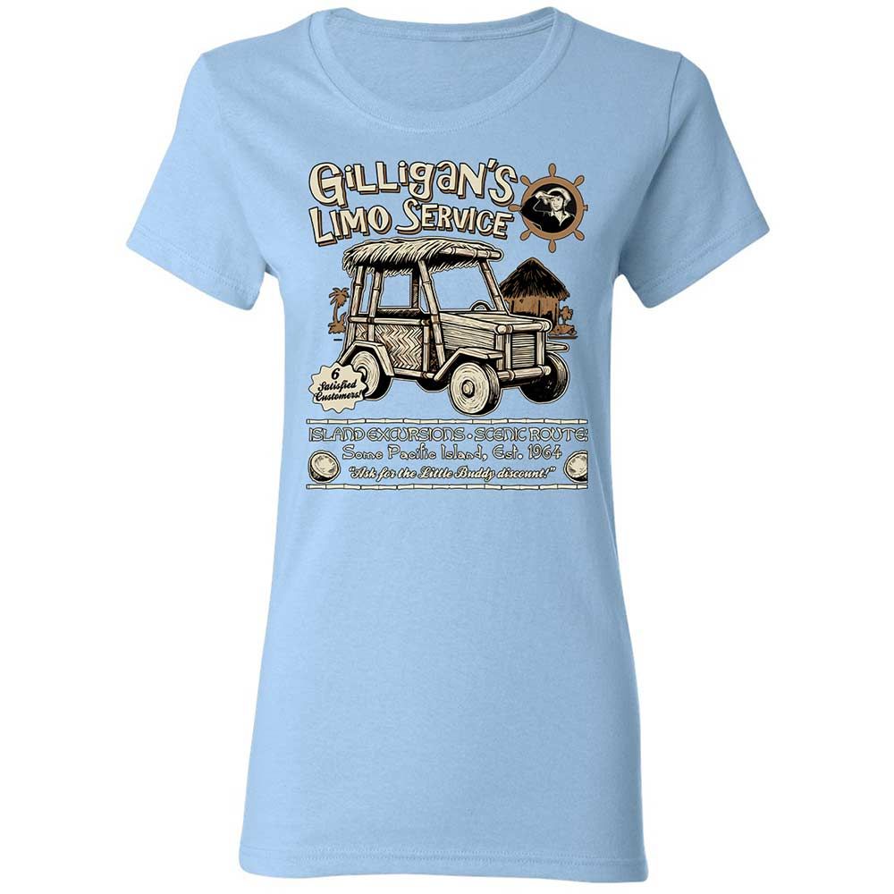 Women's T-Shirt - LY44XLND - Light Blue - 13
