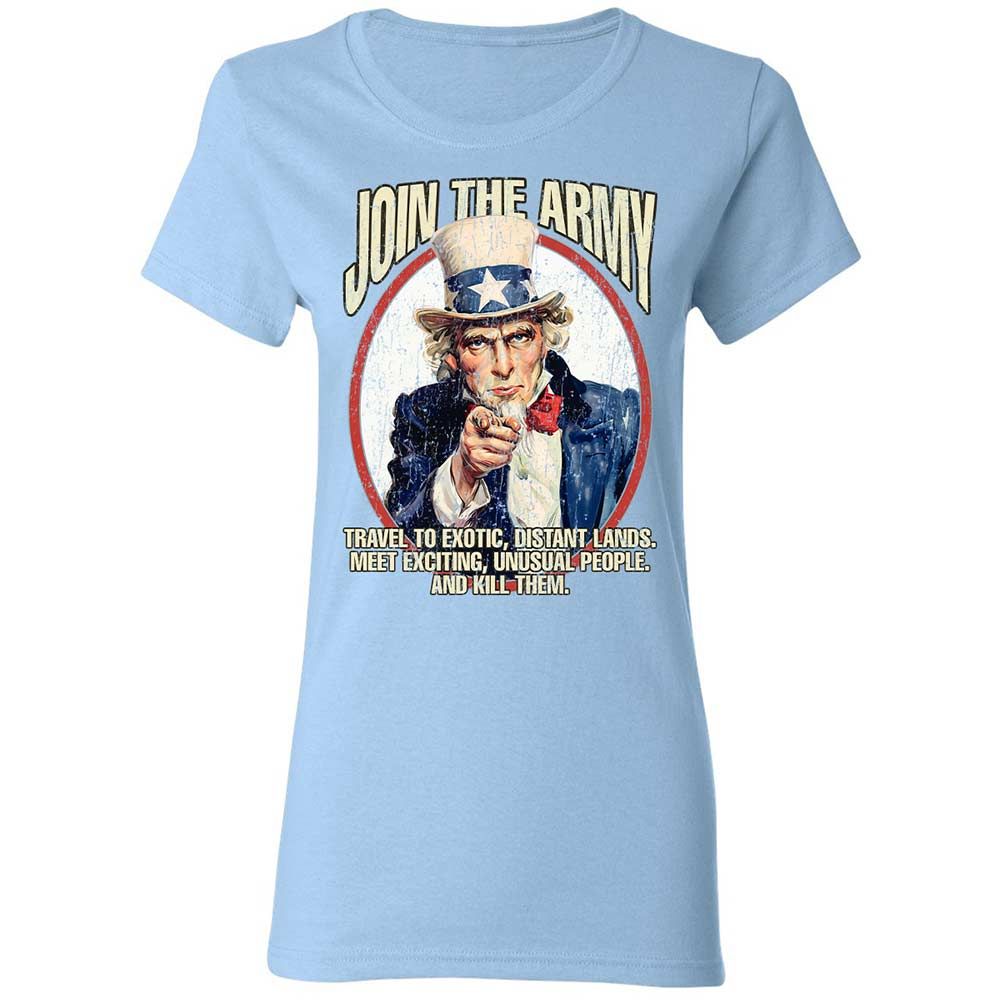 Join The Army - Light Blue - 13