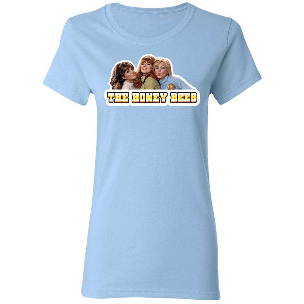 Women's T-Shirt - 5ZMUEHVQ - Light Blue - 13