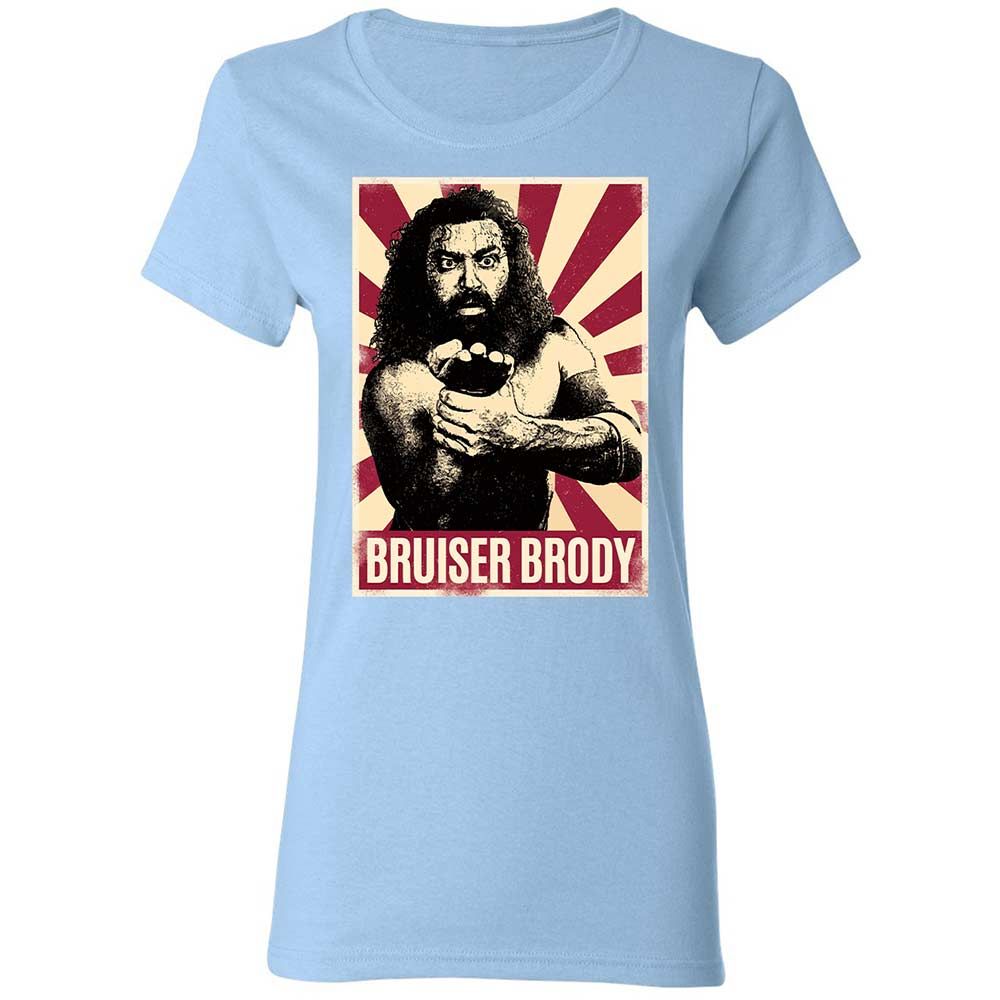 Women's T-Shirt - QZL7Z5PH - Light Blue - 13