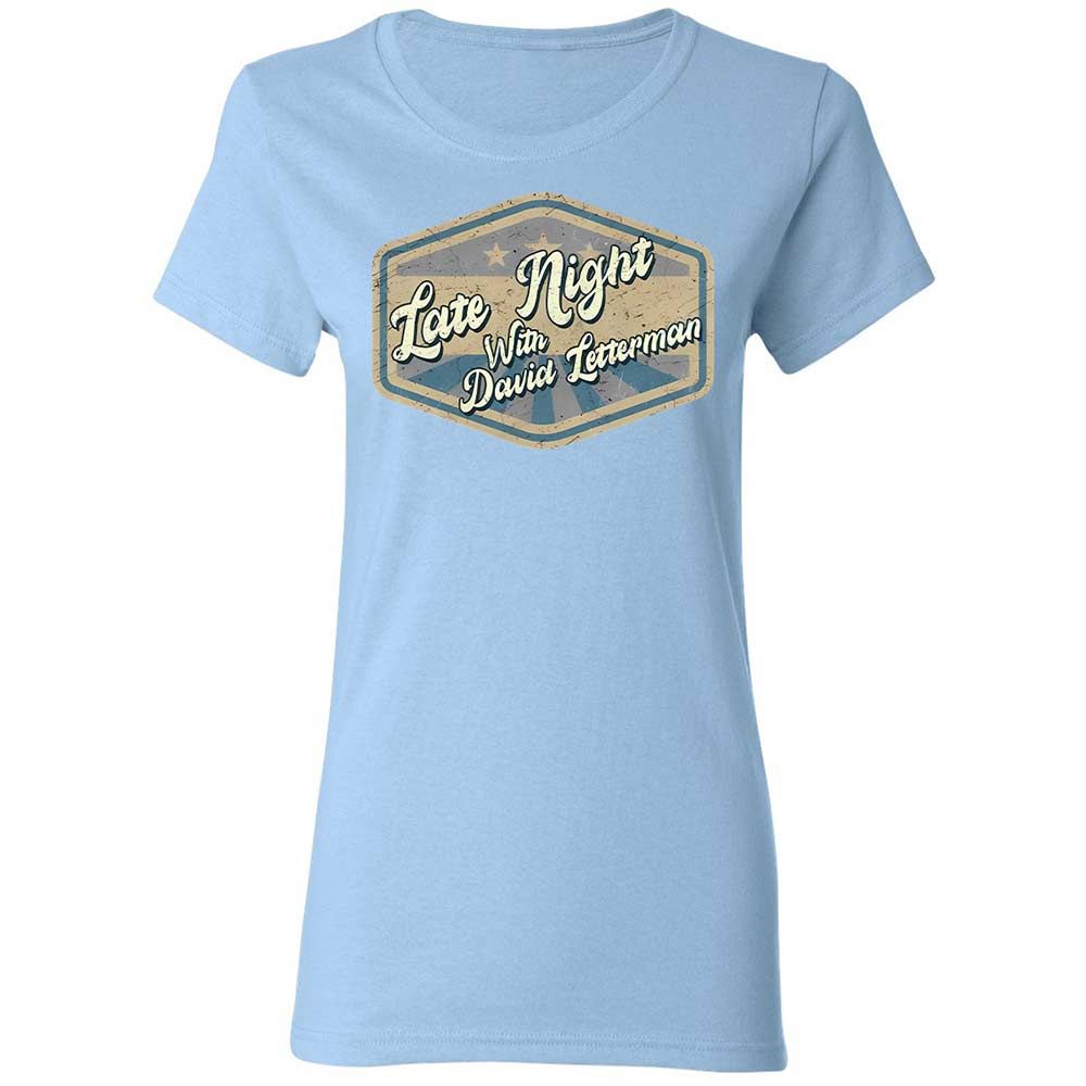 Late Night with David Letterman - Light Blue - 13