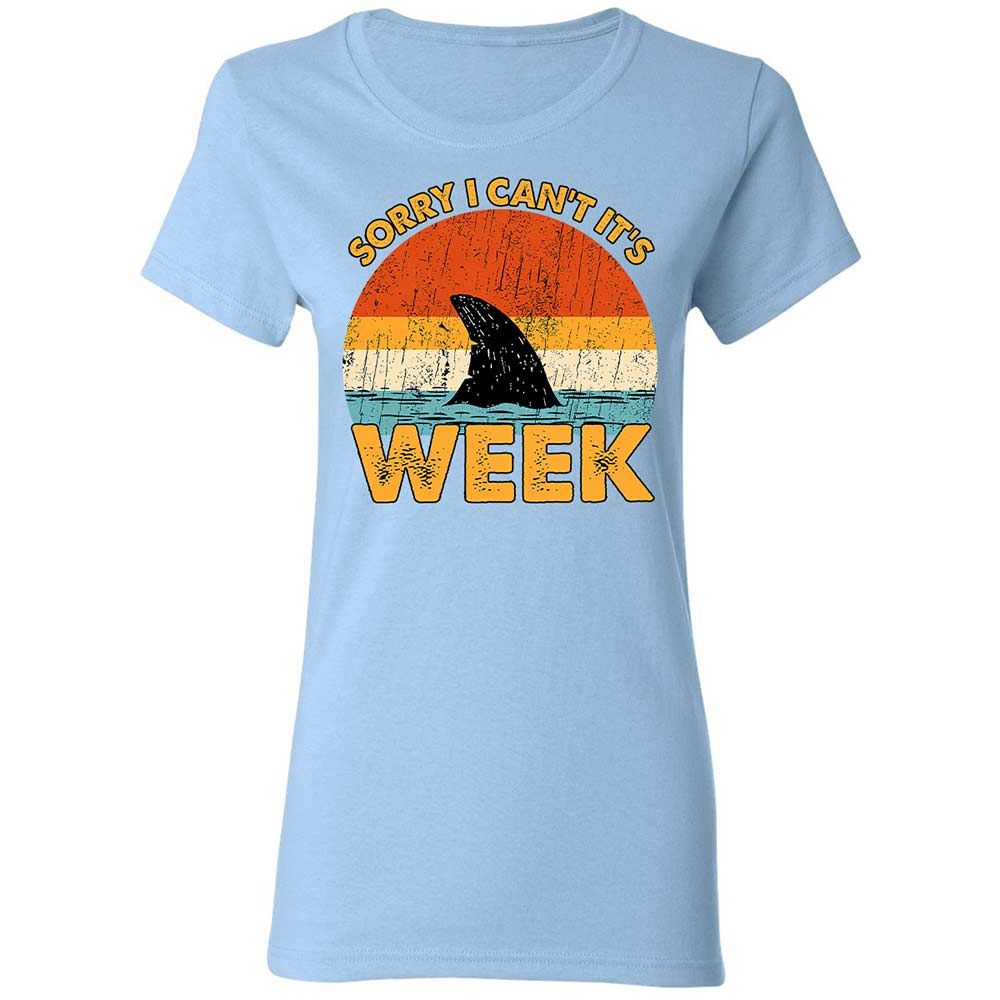 Women's T-Shirt - YGRQ9DQU - Light Blue - 13