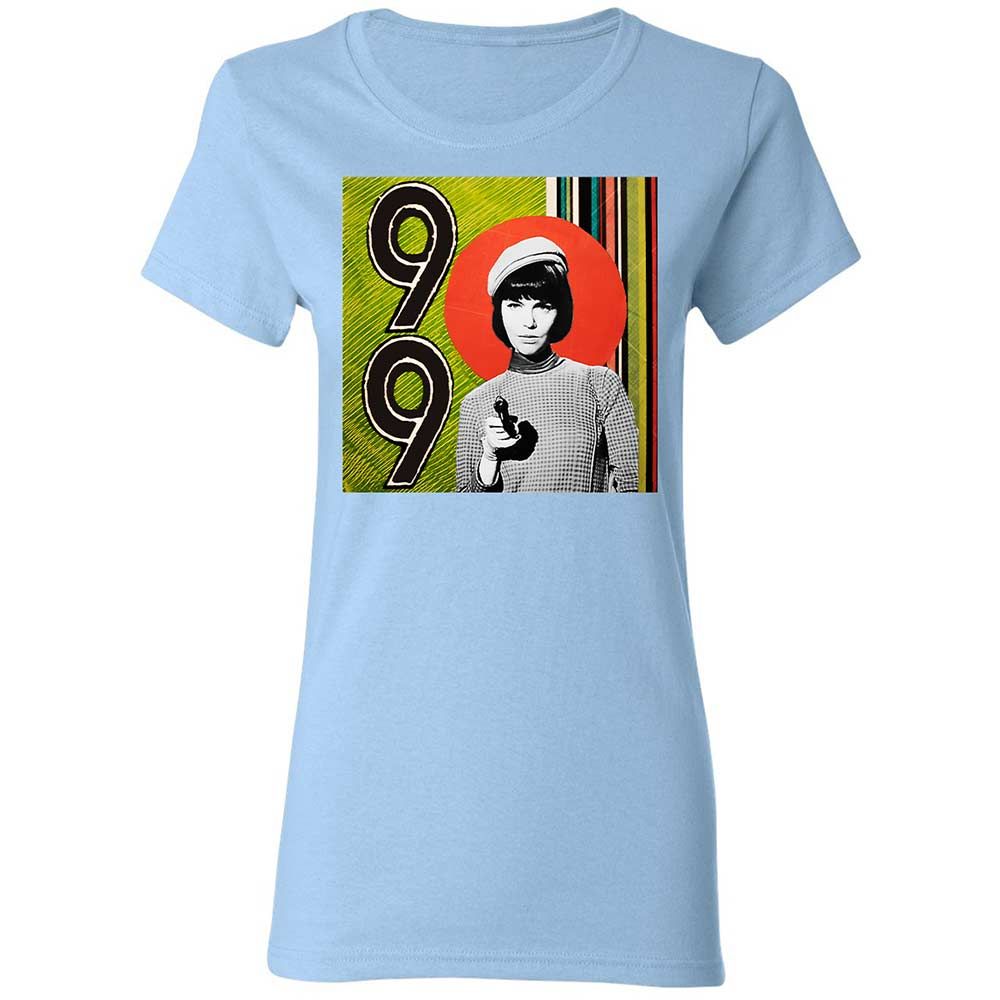 Women's T-Shirt - E9195UML - Light Blue - 13