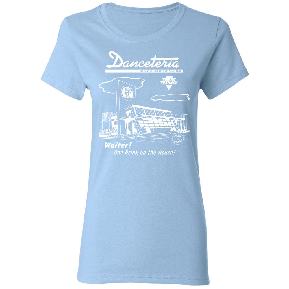 Women's T-Shirt - M7CYE16Z - Light Blue - 13