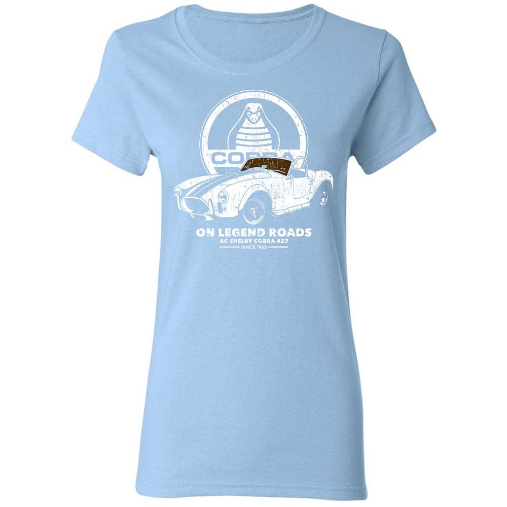 Women's T-Shirt - LJBQSNKH - Light Blue - 13