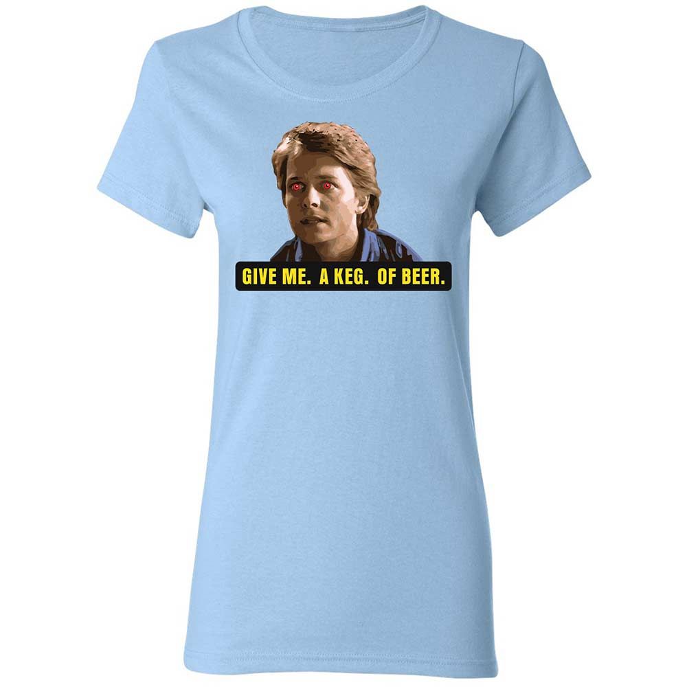Women's T-Shirt - 3GHTNF1Z - Light Blue - 13
