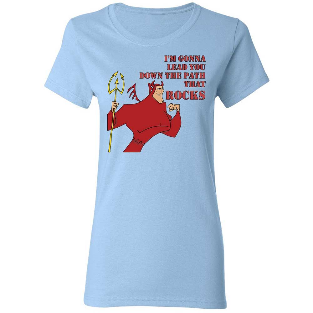 Women's T-Shirt - 1LUMMT7Z - Light Blue - 13