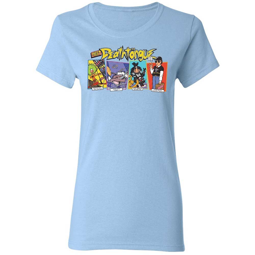 Women's T-Shirt - PRA9TGQN - Light Blue - 13