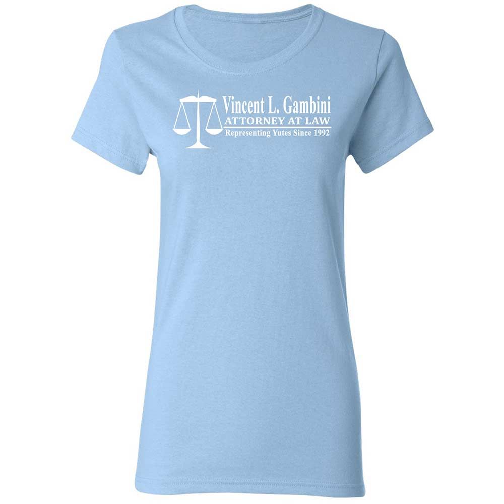 Women's T-Shirt - KJ74CXGP - Light Blue - 13