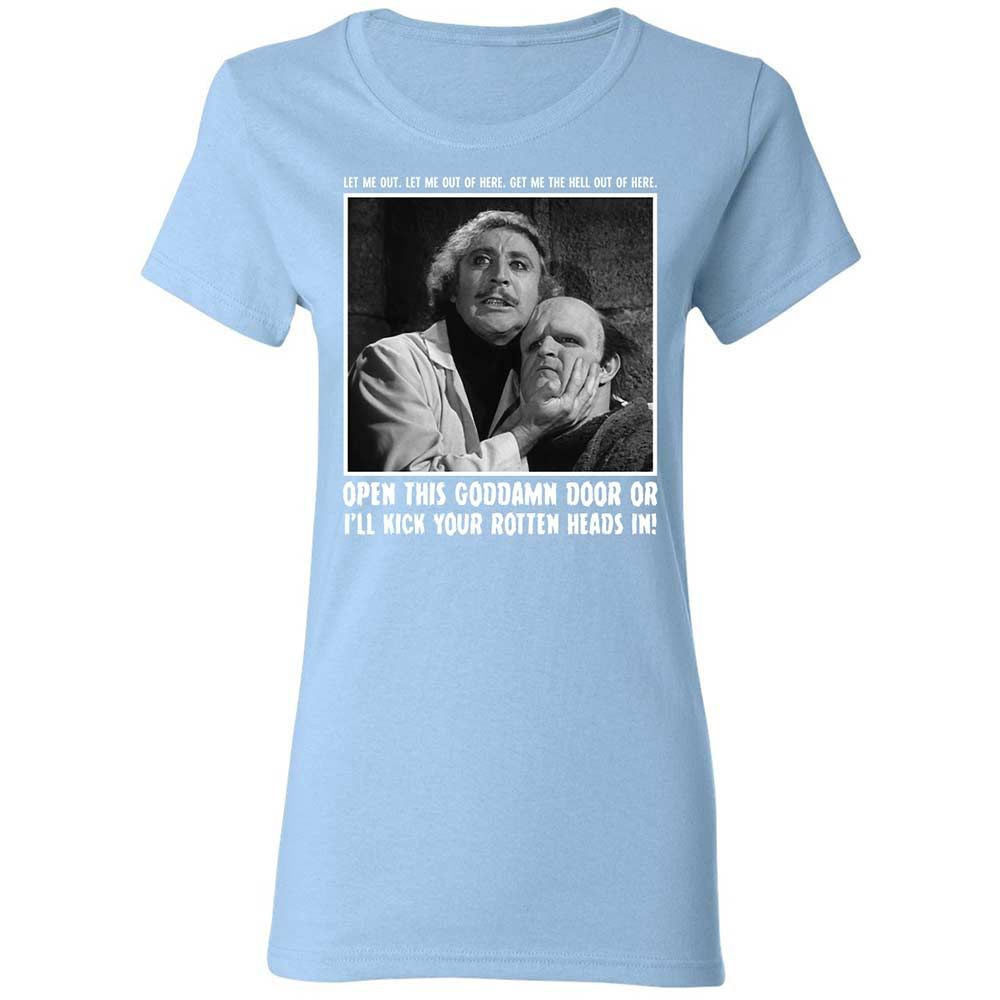 Women's T-Shirt - 4Q51LGD8 - Light Blue - 13