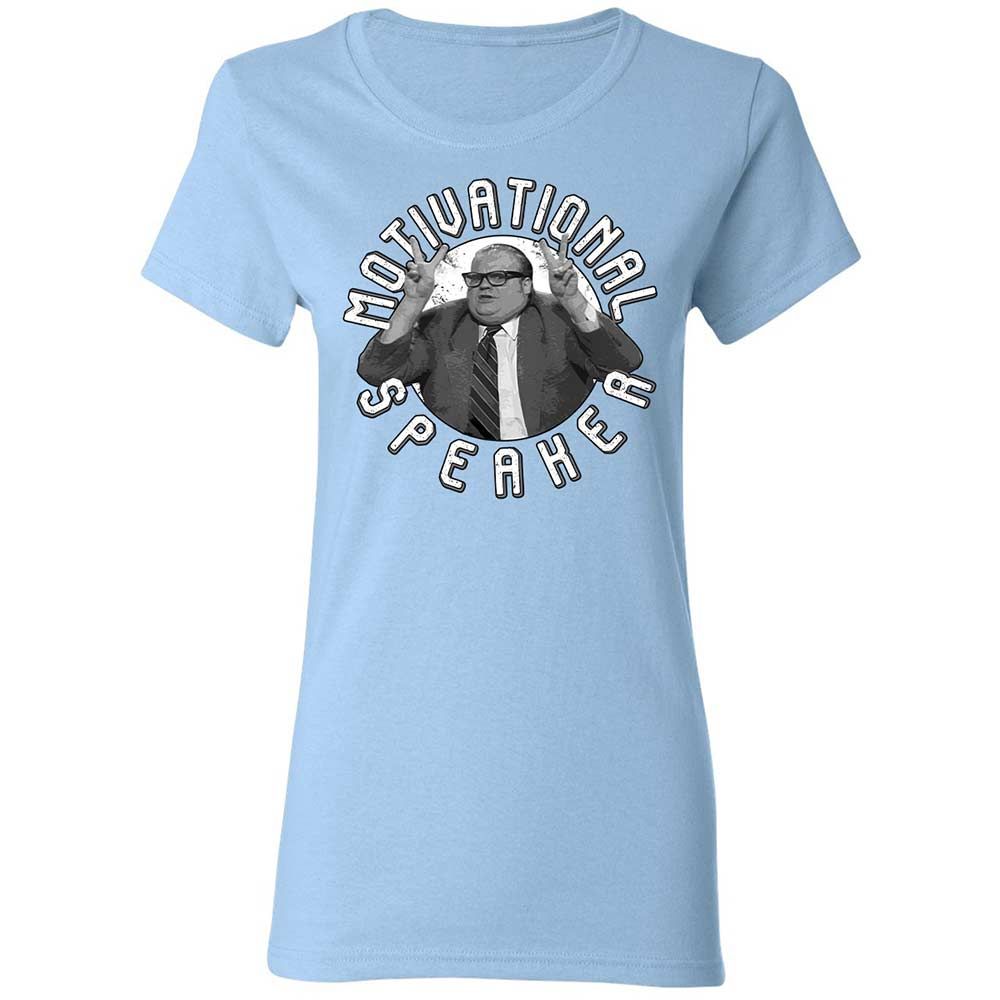 Motivational Speaker - Light Blue - 13