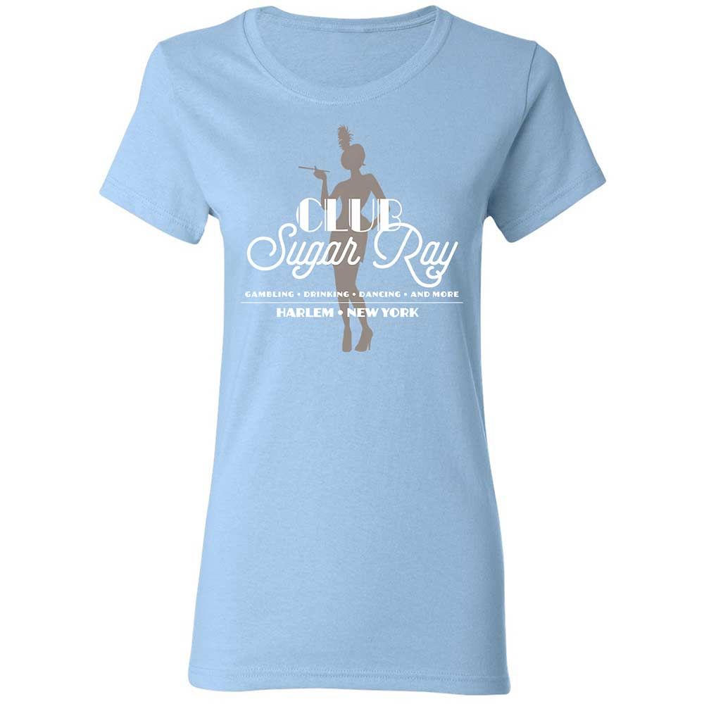 Women's T-Shirt - 8YFCQV6S - Light Blue - 13