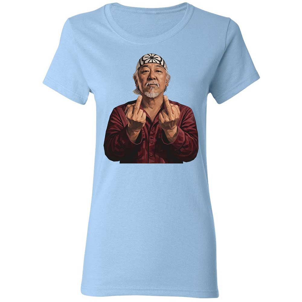 Women's T-Shirt - 4E4XDFR2 - Light Blue - 13