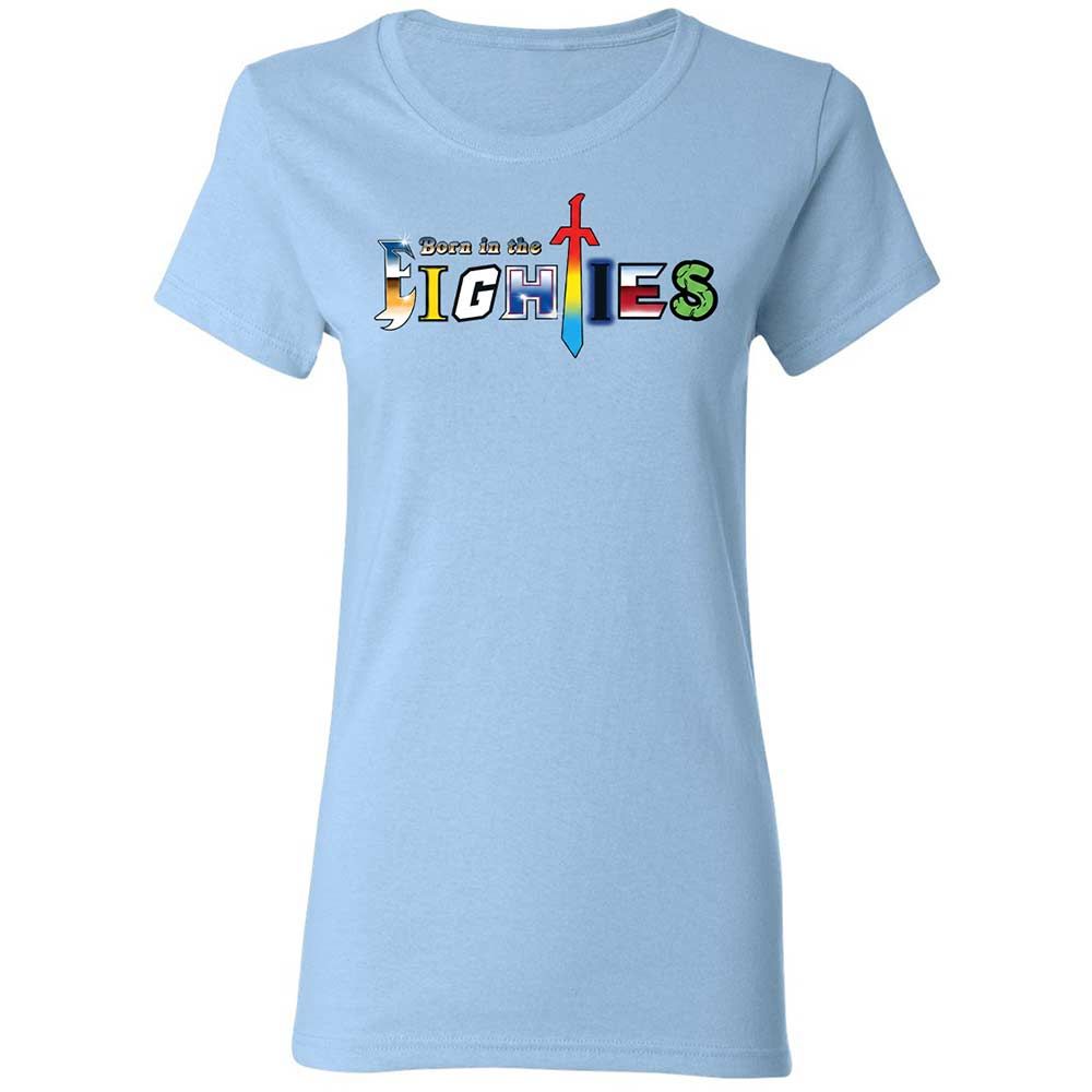 Women's T-Shirt - DAS6VH6Y - Light Blue - 13