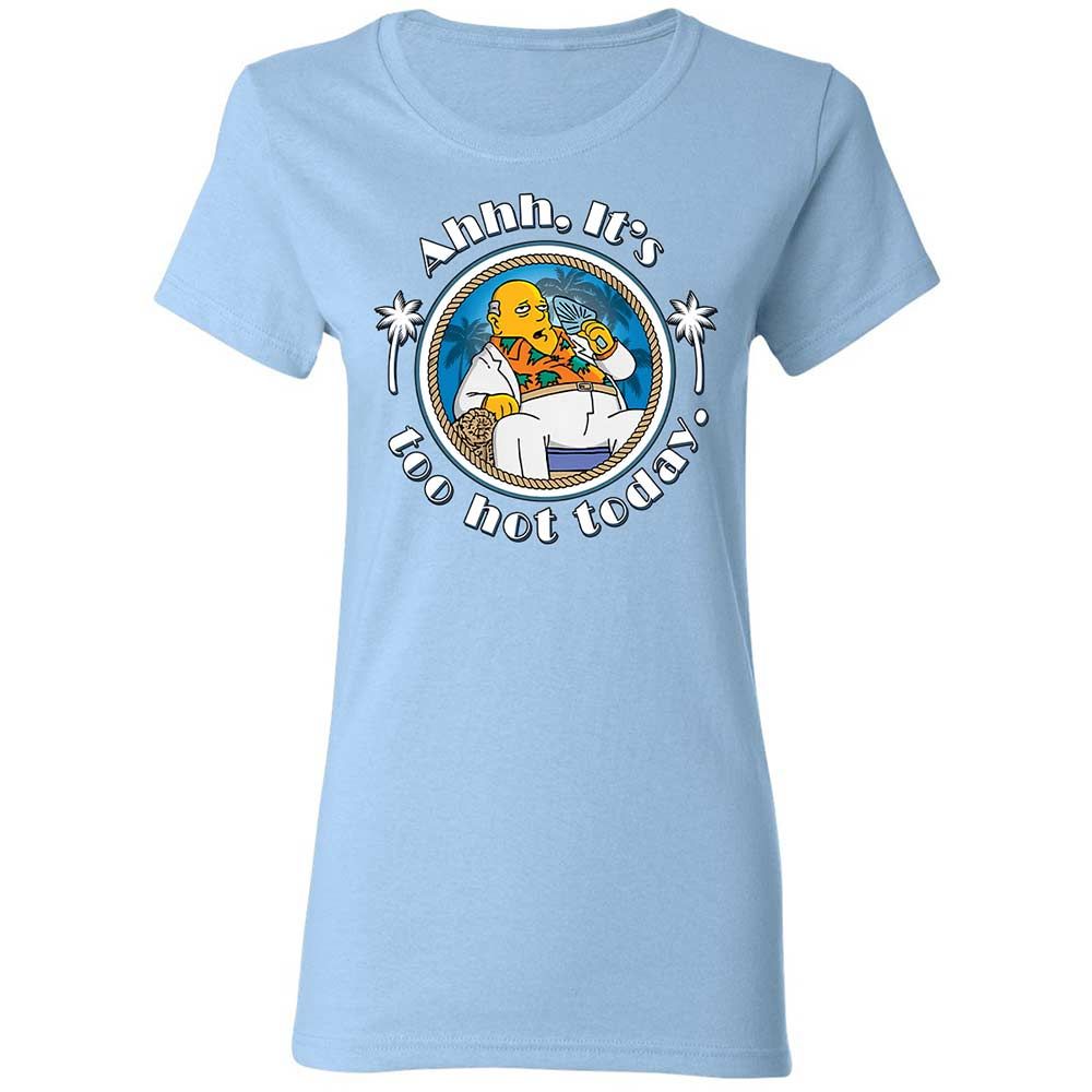 It's Too Hot Today - Light Blue - 13