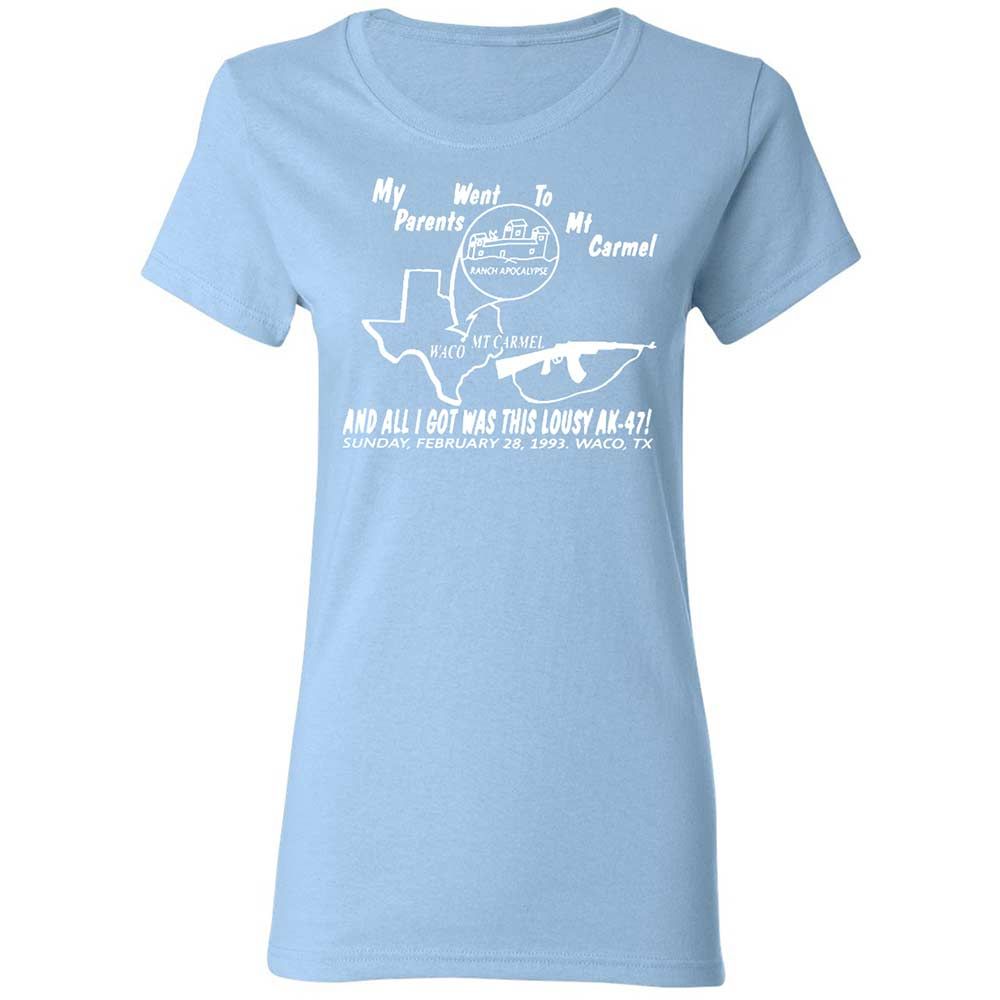 Women's T-Shirt - KSEZ94CD - Light Blue - 13