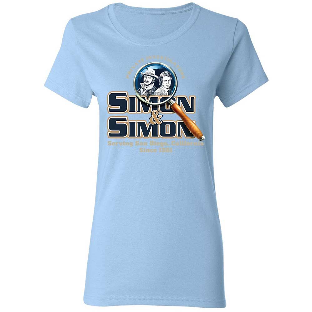 Women's T-Shirt - HEJ7HU5Y - Light Blue - 13