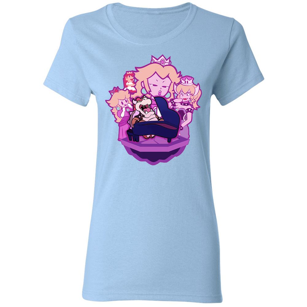 Women's T-Shirt - 8M4N2LZD - Light Blue - 13