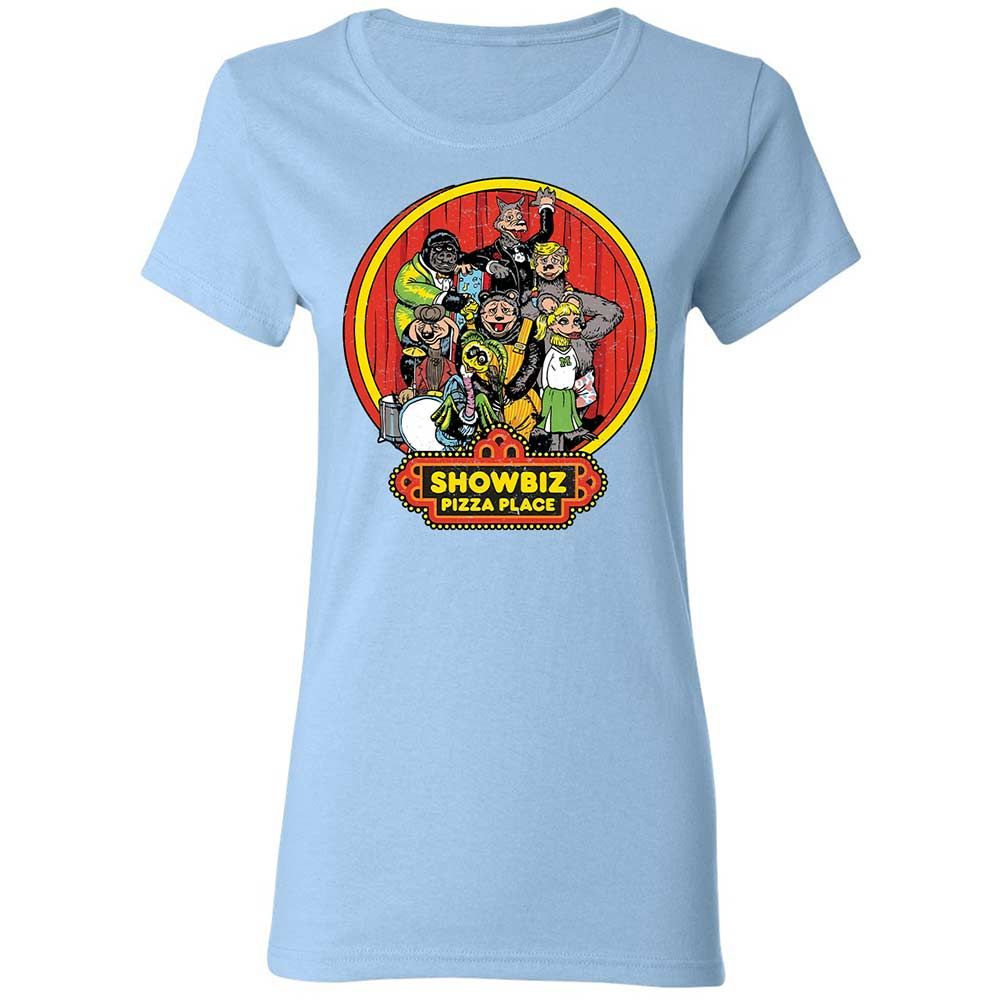 Women's T-Shirt - LFHD9GX3 - Light Blue - 13